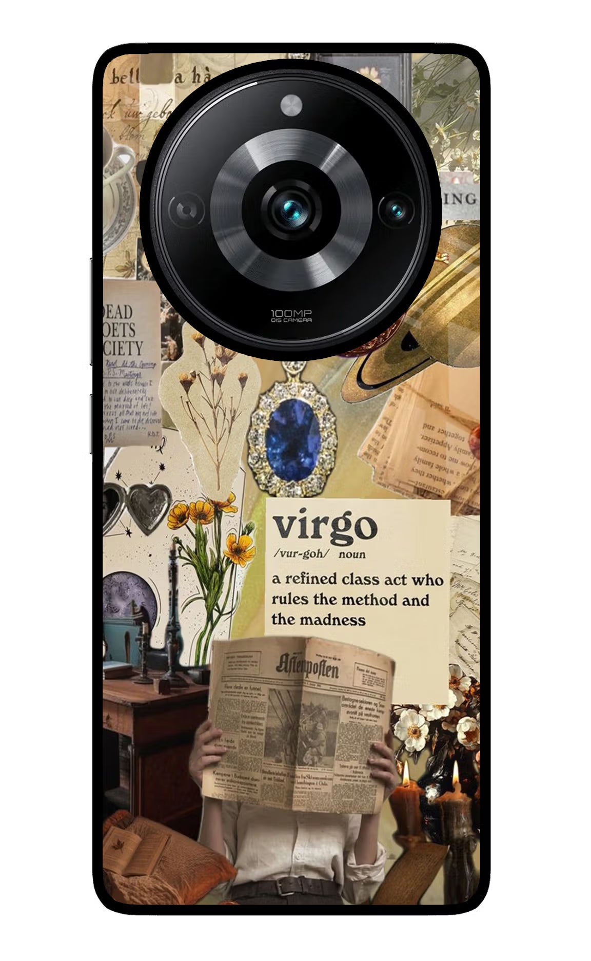 Virgo Zodiac Realme Narzo 60 Pro Glass Case - Virgo Zodiac Realme Narzo 60 Pro Glass Case Virgo Zodiac Realme Narzo 60 Pro Glass Case