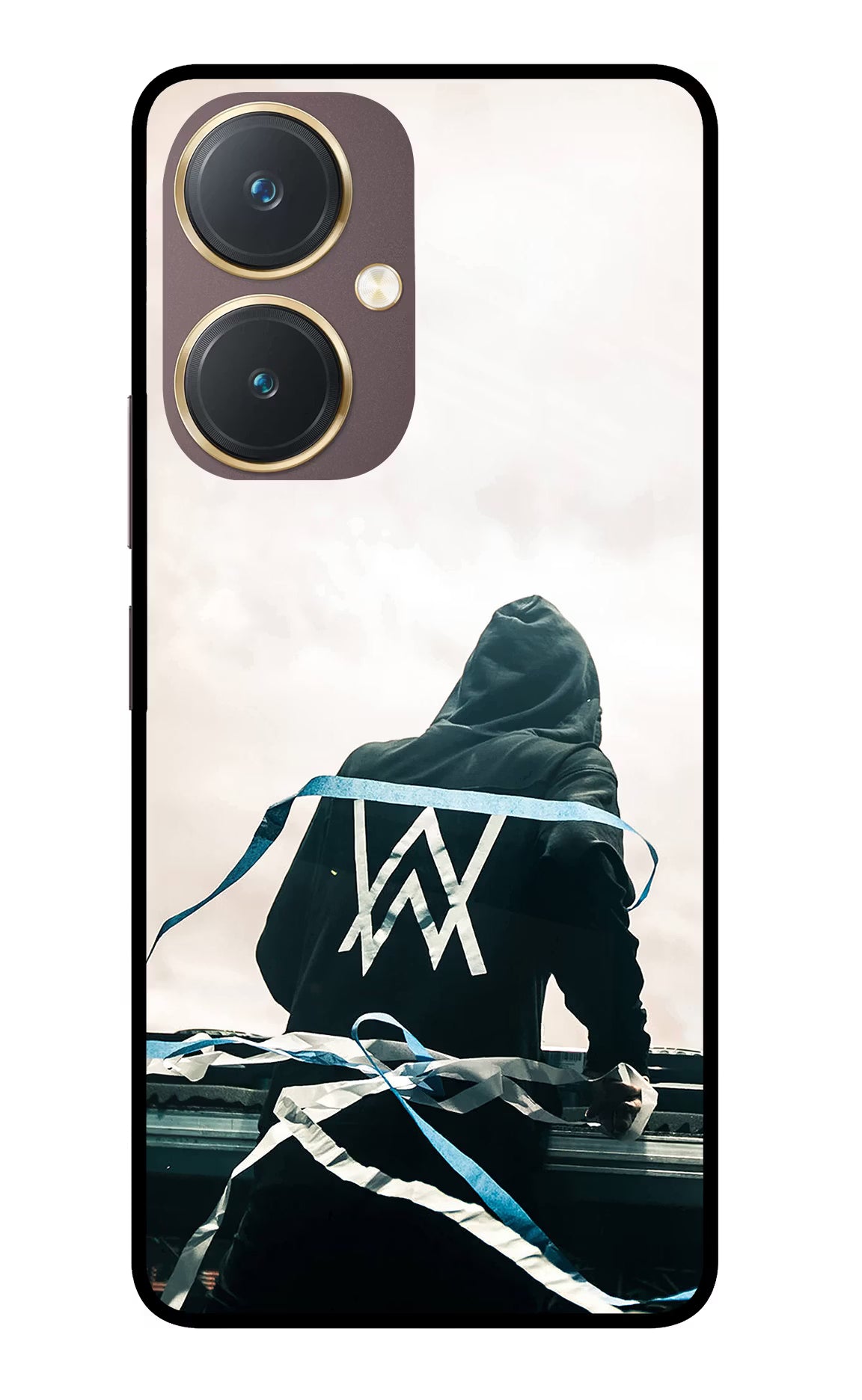 Alan Walker Vivo Y27 Glass Case - Alan Walker Vivo Y27 Glass Case Alan Walker Vivo Y27 Glass Case