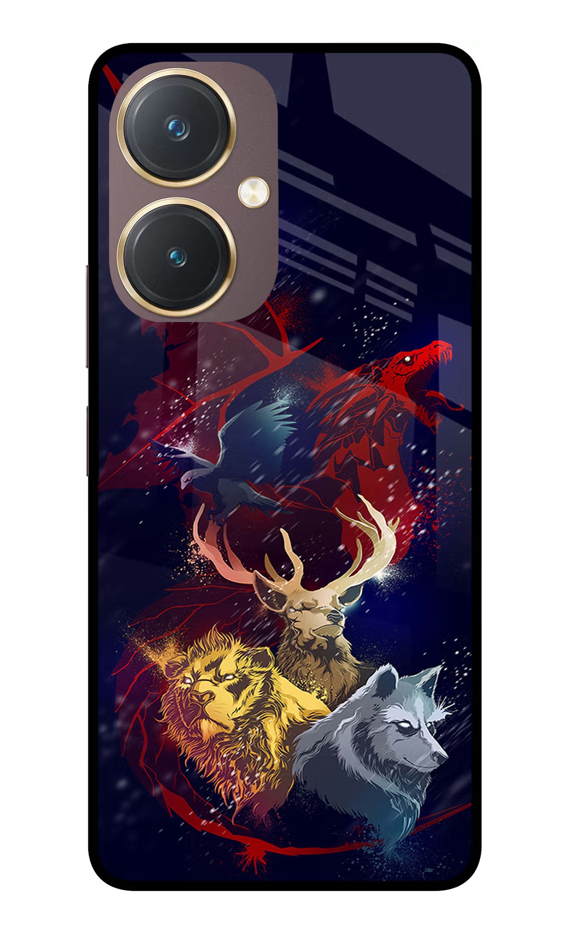 Game Of Thrones Vivo Y27 Glass Case - Game Of Thrones Vivo Y27 Glass Case Game Of Thrones Vivo Y27 Glass Case
