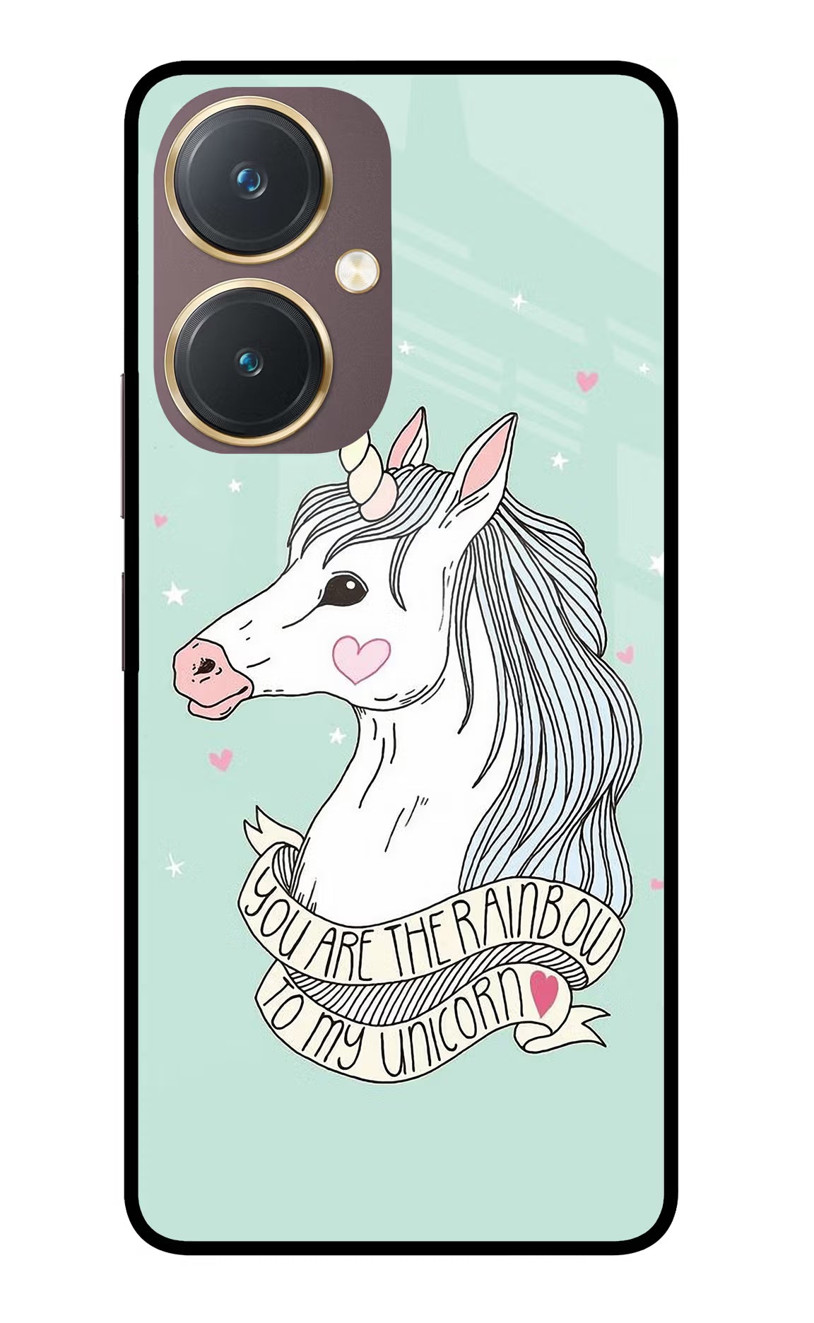Unicorn Wallpaper Vivo Y27 Glass Case - Unicorn Wallpaper Vivo Y27 Glass Case Unicorn Wallpaper Vivo Y27 Glass Case