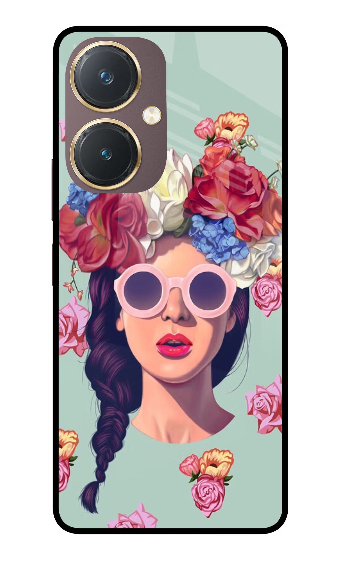 Pretty Girl Vivo Y27 Glass Case - Pretty Girl Vivo Y27 Glass Case Pretty Girl Vivo Y27 Glass Case