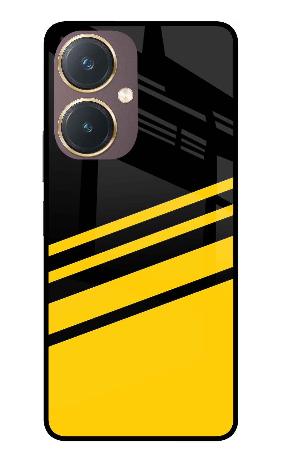 Yellow Shades Vivo Y27 Glass Case - Yellow Shades Vivo Y27 Glass Case Yellow Shades Vivo Y27 Glass Case