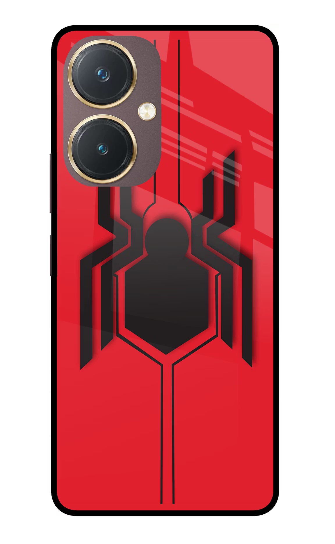 Spider Vivo Y27 Glass Case - Spider Vivo Y27 Glass Case Spider Vivo Y27 Glass Case