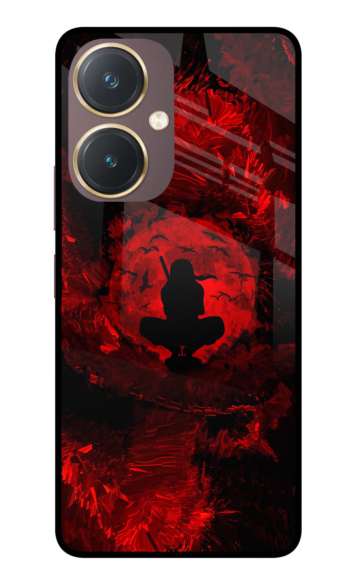 Itachi Uchiha Vivo Y27 Glass Case - Itachi Uchiha Vivo Y27 Glass Case Itachi Uchiha Vivo Y27 Glass Case