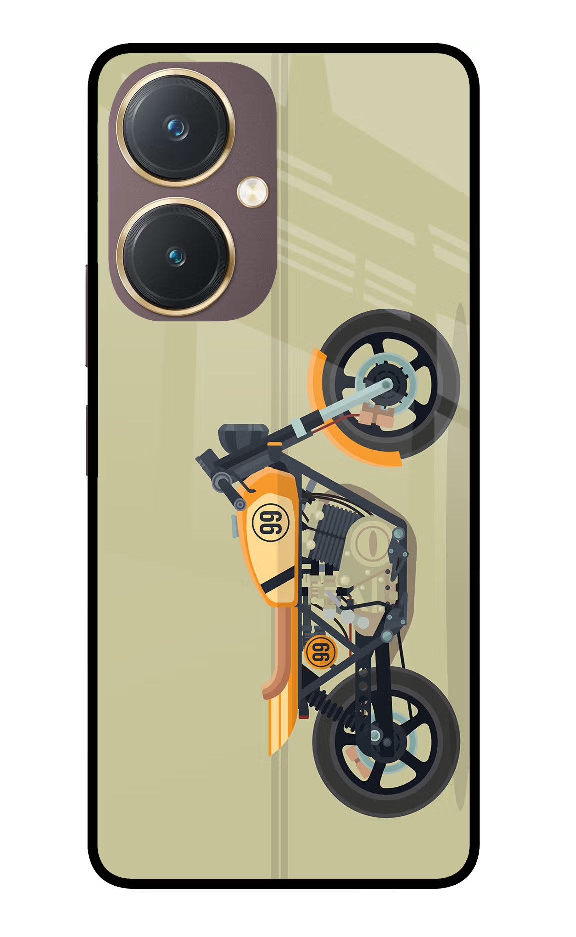 Vertical Speedster Vivo Y27 Glass Case - Vertical Speedster Vivo Y27 Glass Case Vertical Speedster Vivo Y27 Glass Case