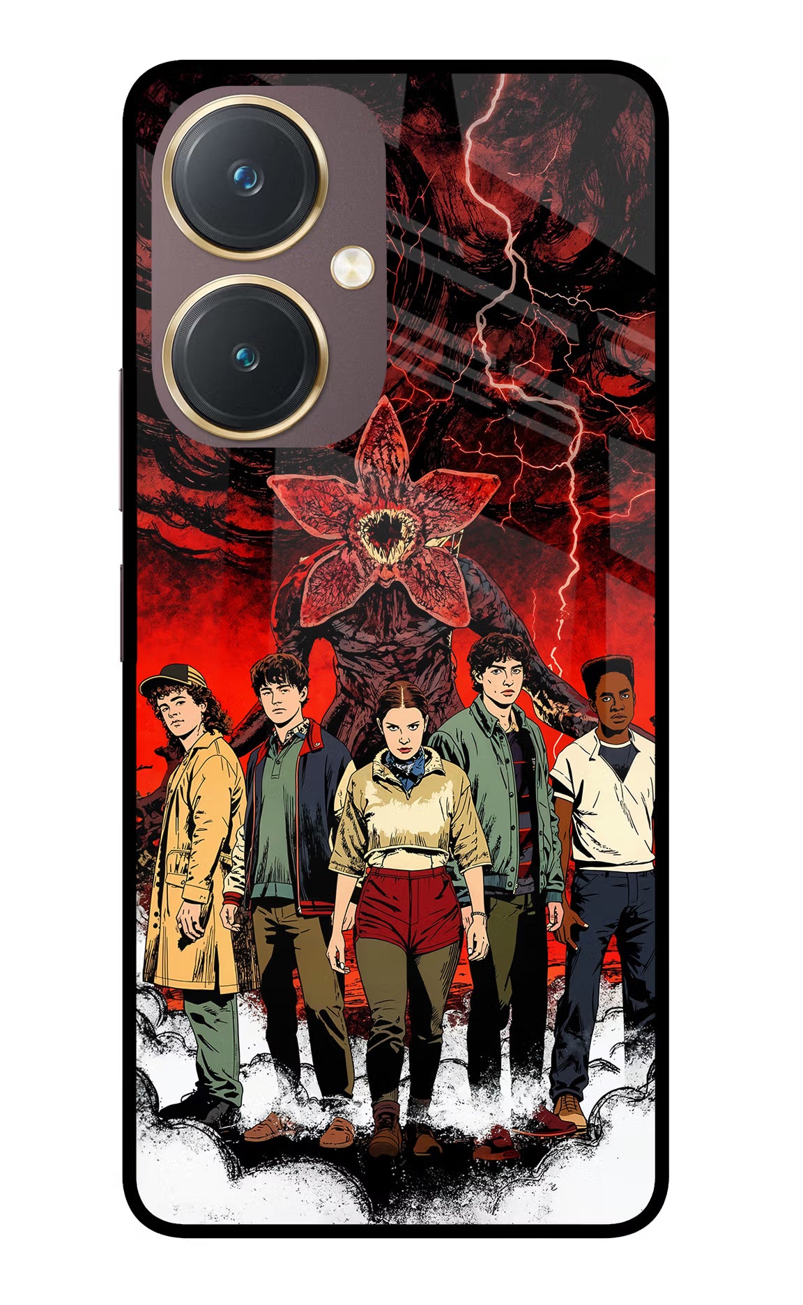 Ordinary Things Characters Vivo Y27 Glass Case - Ordinary Things Characters Vivo Y27 Glass Case Ordinary Things Characters Vivo Y27 Glass Case