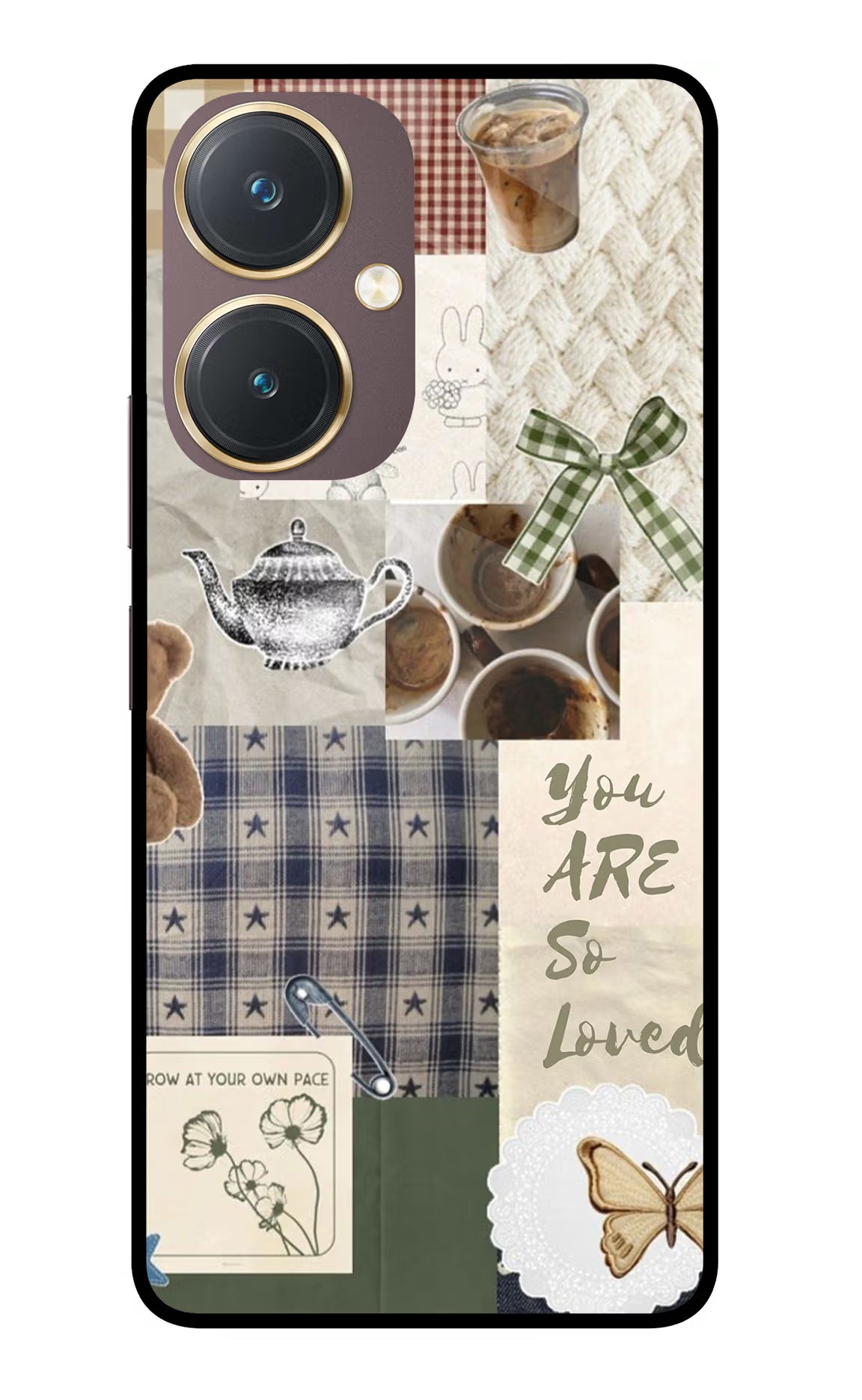 Cookie Vivo Y27 Glass Case - Cookie Vivo Y27 Glass Case Cookie Vivo Y27 Glass Case