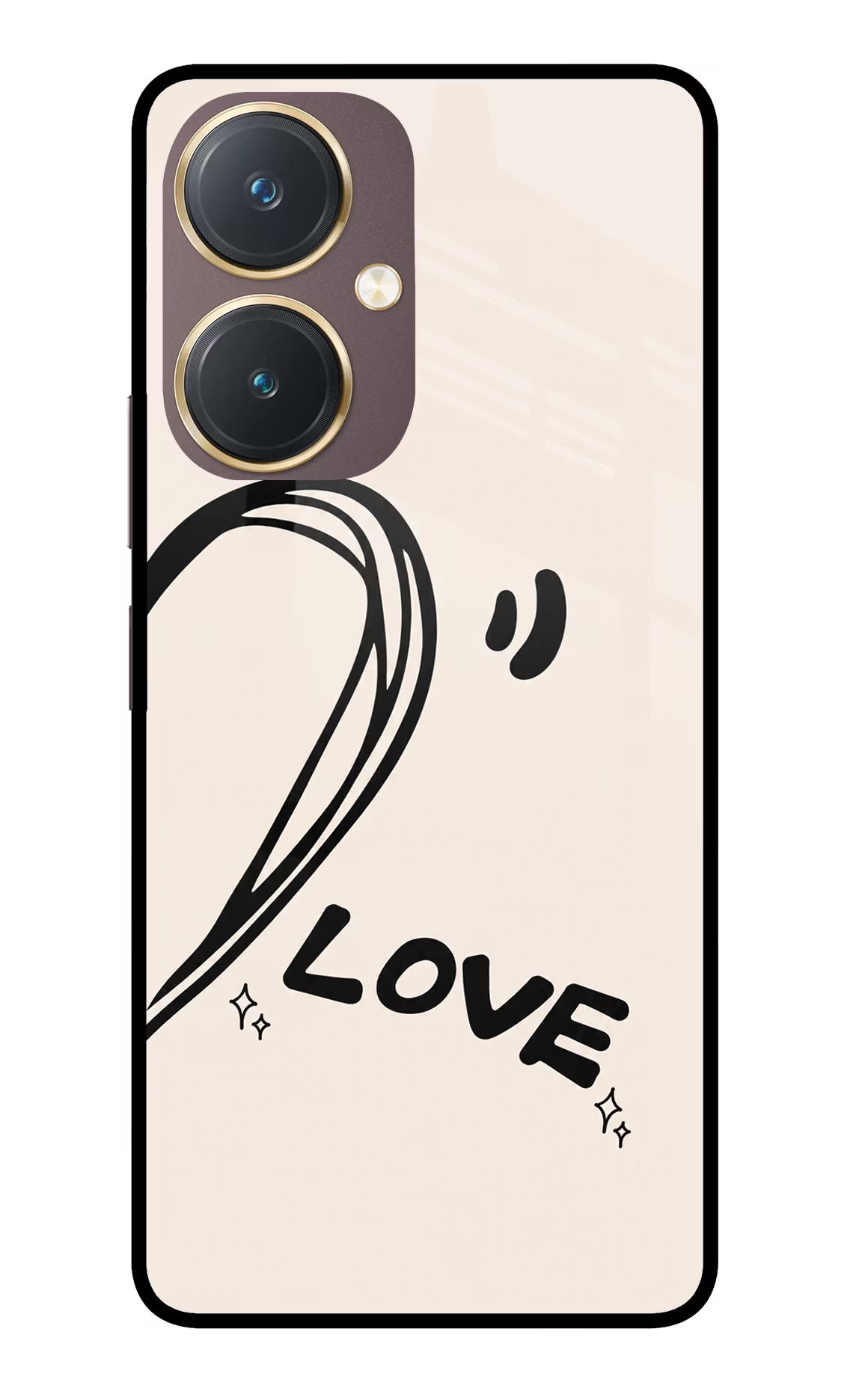 Soul Line Vivo Y27 Glass Case - Soul Line Vivo Y27 Glass Case Soul Line Vivo Y27 Glass Case