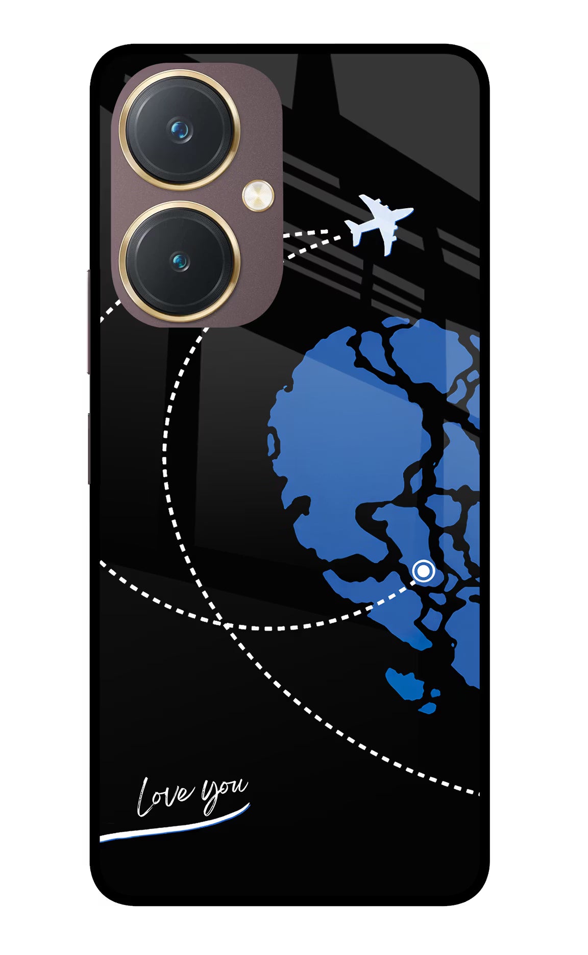 Love Orbit Vivo Y27 Glass Case - Love Orbit Vivo Y27 Glass Case Love Orbit Vivo Y27 Glass Case