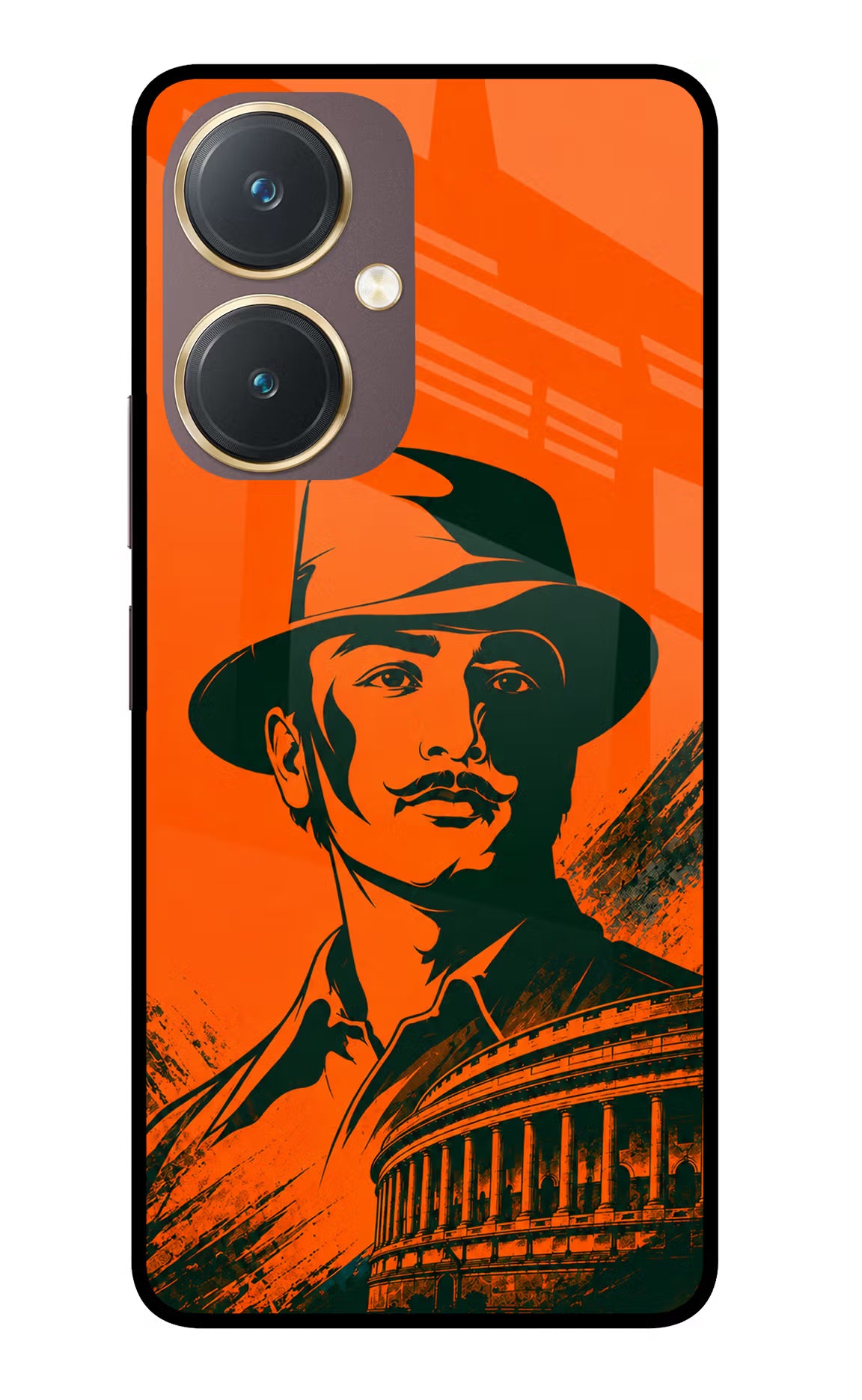 Bhagat Singh Legacy Vivo Y27 Glass Case - Bhagat Singh Legacy Vivo Y27 Glass Case Bhagat Singh Legacy Vivo Y27 Glass Case