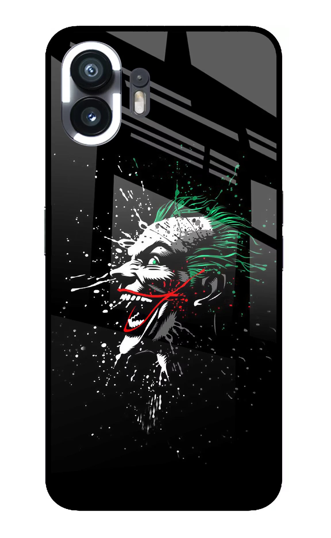 Joker Nothing Phone 2 Glass Case - Joker Nothing Phone 2 Glass Case Joker Nothing Phone 2 Glass Case