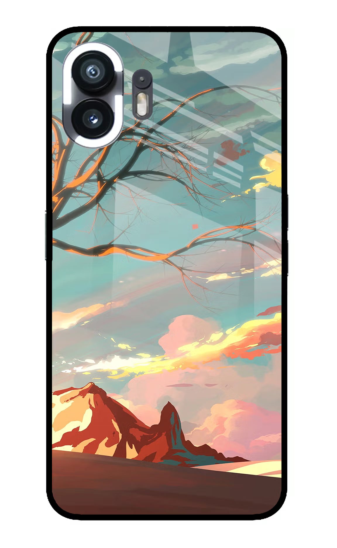 Scenery Nothing Phone 2 Back Cover - Scenery Nothing Phone 2 Glass Case Back Cover by Casekaro Scenery Nothing Phone 2 Glass Case Back Cover by Casekaro
