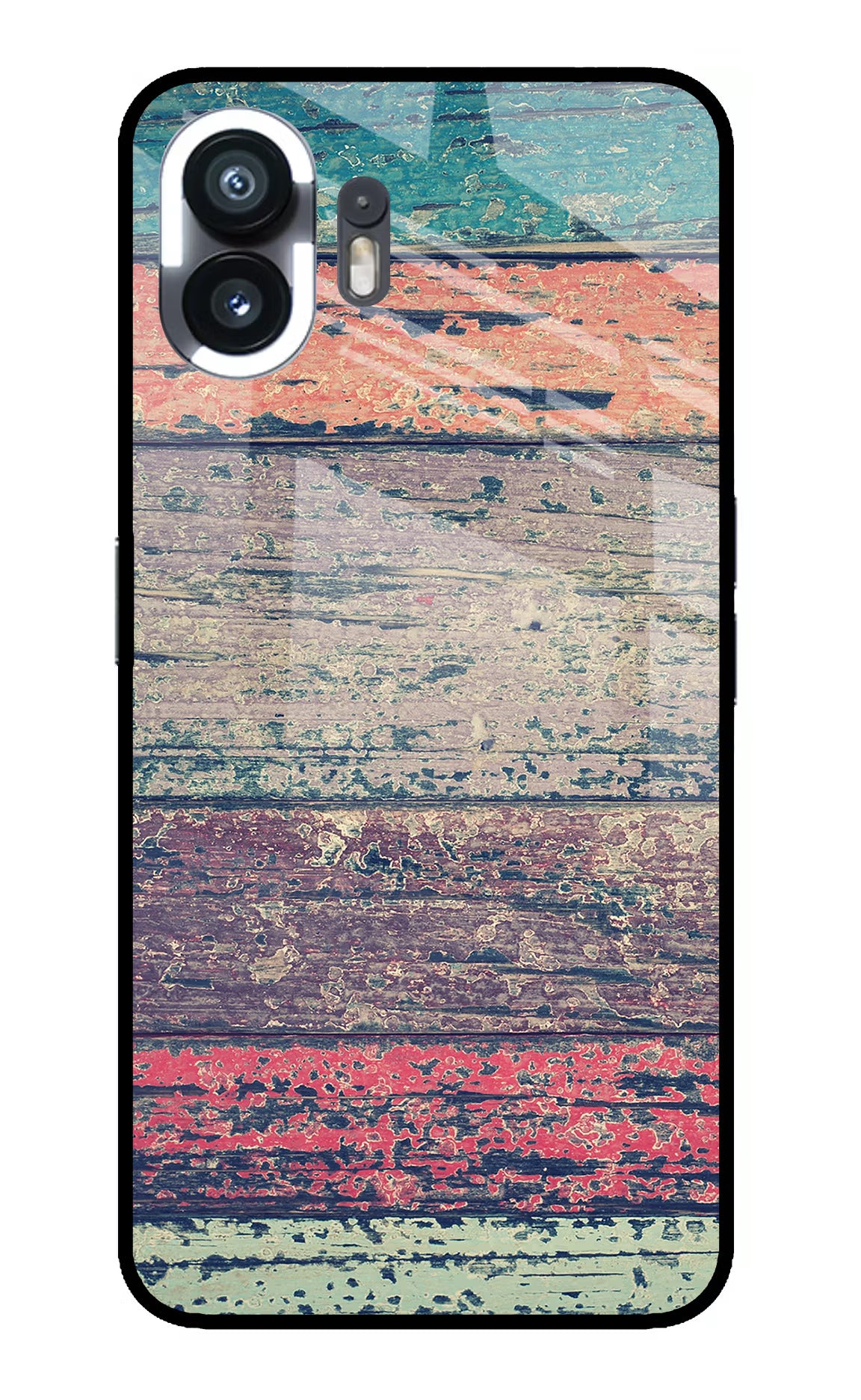 Colourful Wall Nothing Phone 2 Glass Case - Colourful Wall Nothing Phone 2 Glass Case Colourful Wall Nothing Phone 2 Glass Case