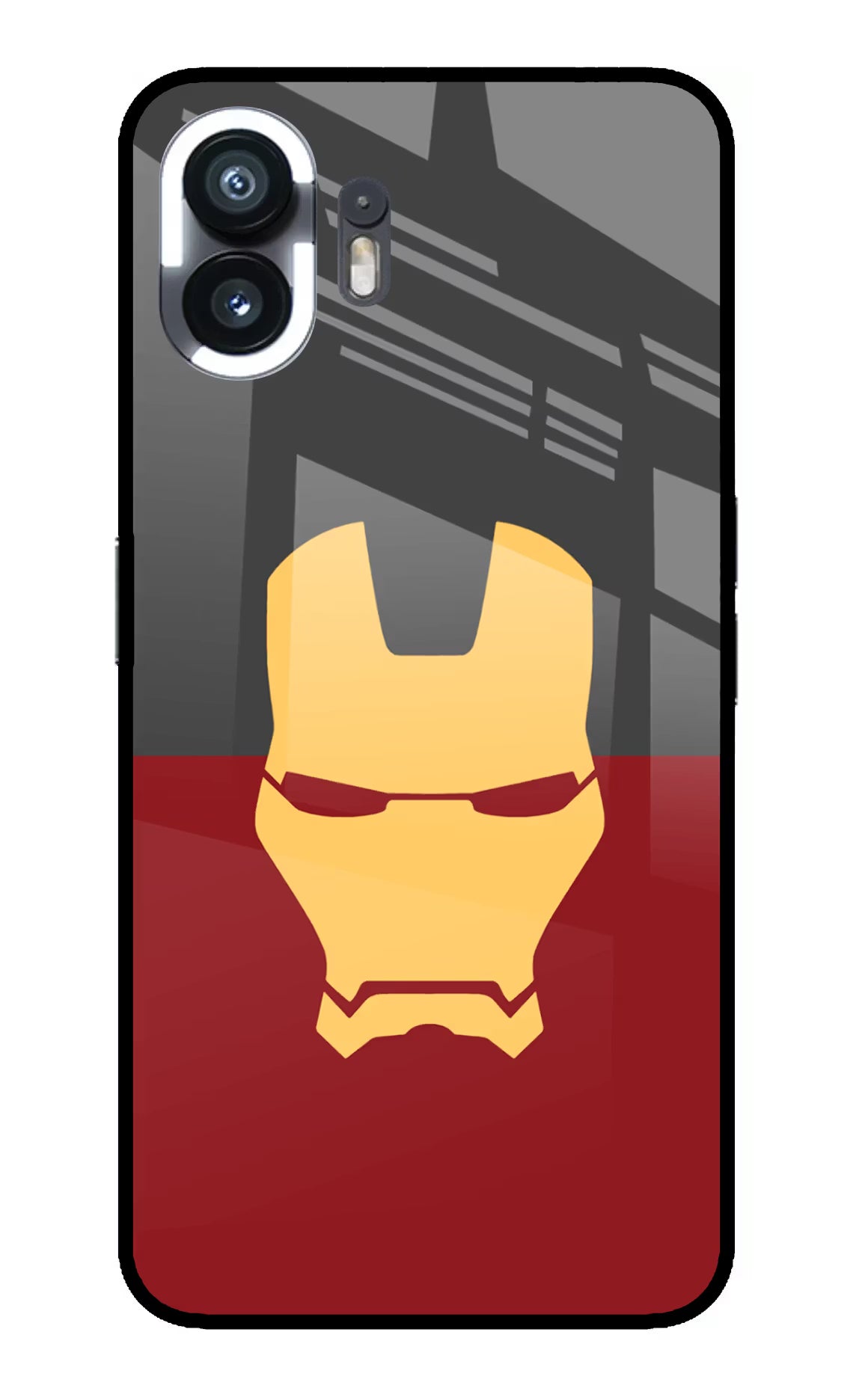 Ironman Nothing Phone 2 Glass Case - Ironman Nothing Phone 2 Glass Case Ironman Nothing Phone 2 Glass Case