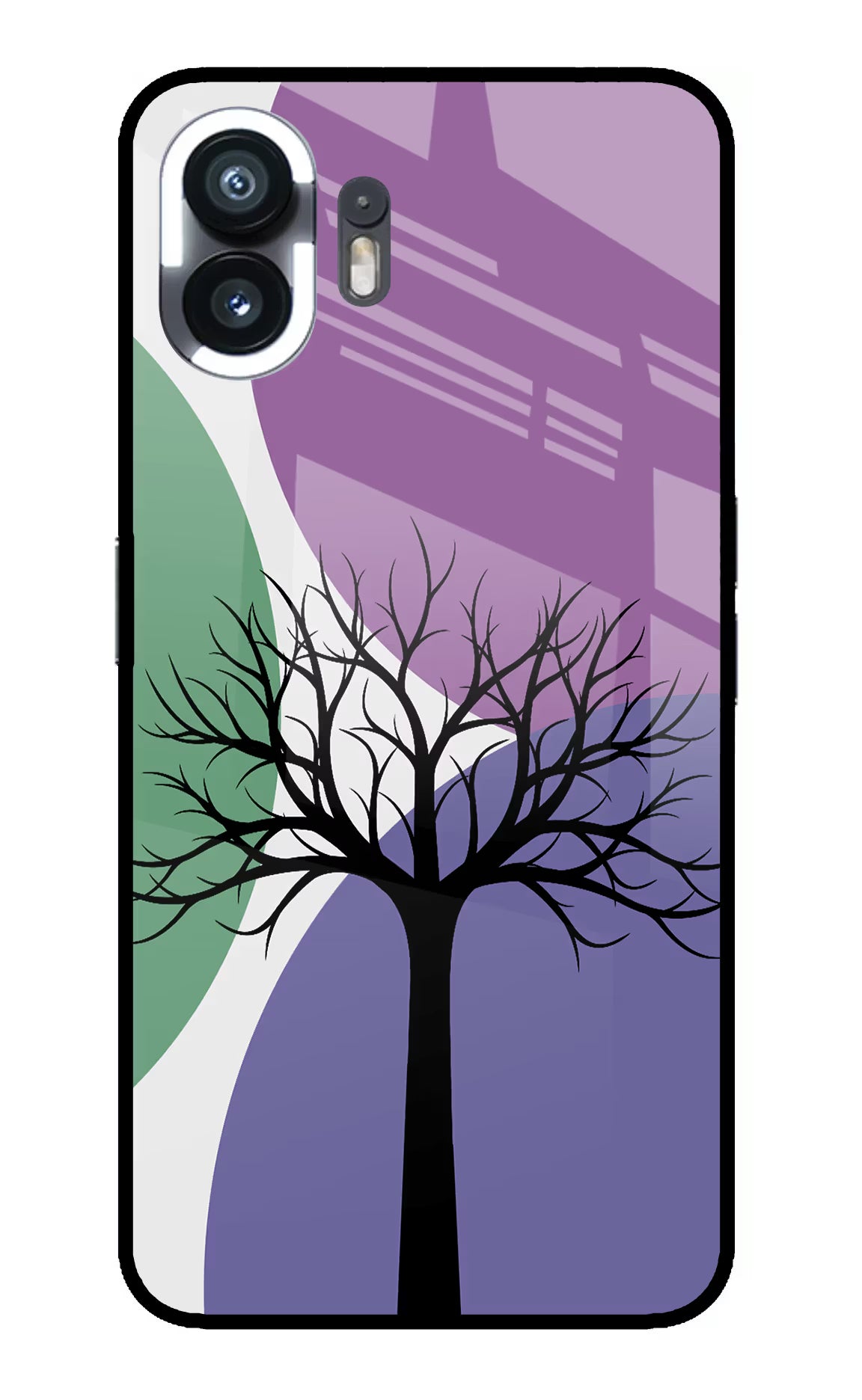 Tree Art Nothing Phone 2 Back Cover - Tree Art Nothing Phone 2 Glass Case Back Cover by Casekaro Tree Art Nothing Phone 2 Glass Case Back Cover by Casekaro
