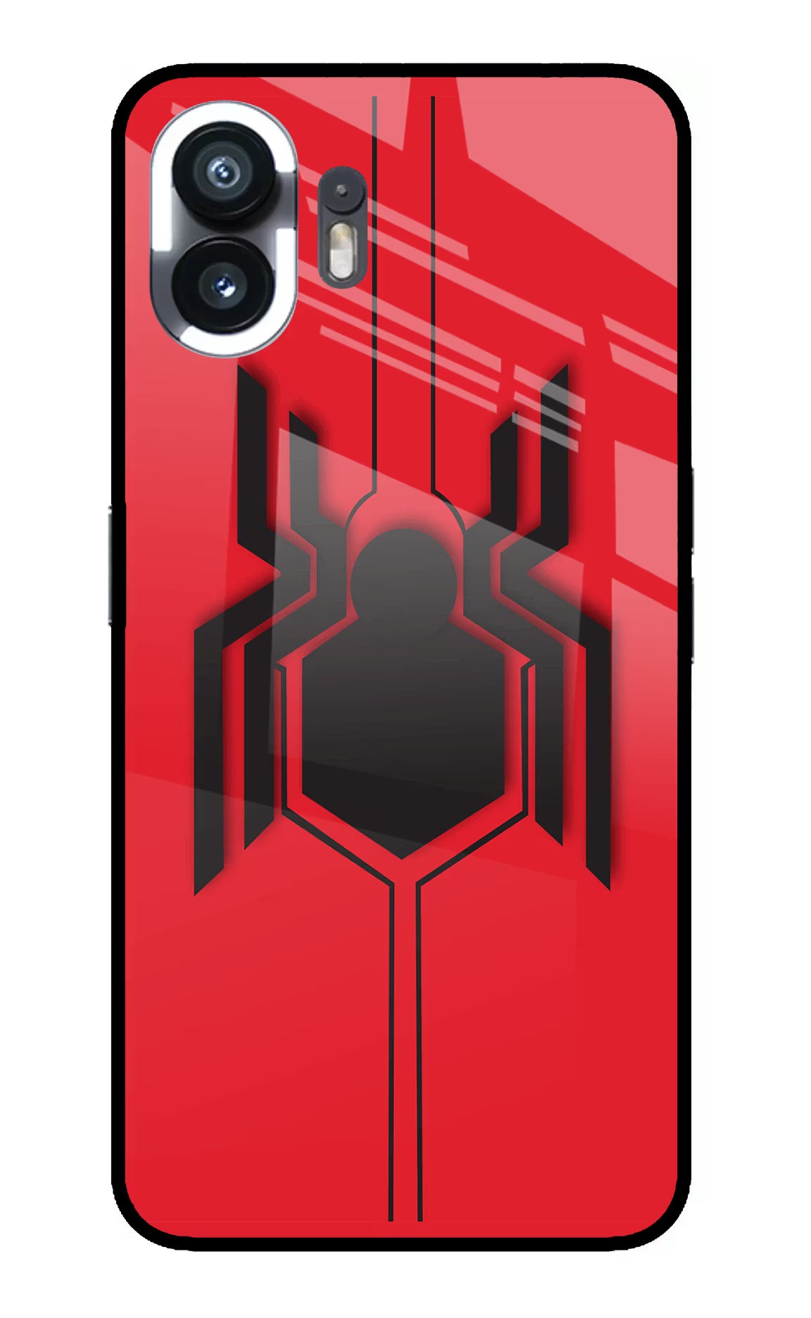 Spider Nothing Phone 2 Back Cover - Spider Nothing Phone 2 Glass Case Back Cover by Casekaro Spider Nothing Phone 2 Glass Case Back Cover by Casekaro