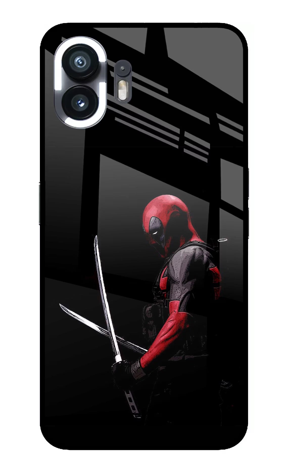 Deadpool Nothing Phone 2 Glass Case - Deadpool Nothing Phone 2 Glass Case Deadpool Nothing Phone 2 Glass Case