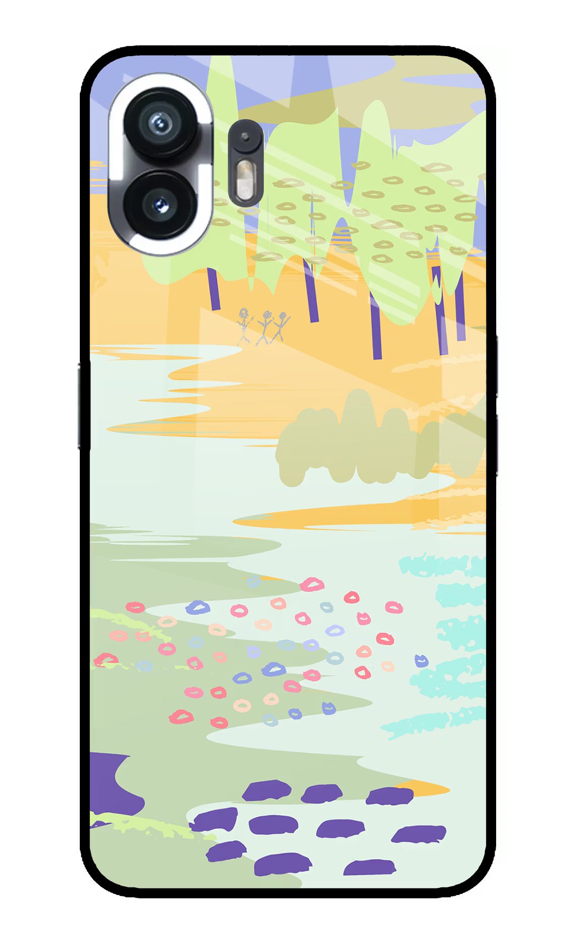 Scenery Nothing Phone 2 Back Cover - Scenery Nothing Phone 2 Glass Case Back Cover by Casekaro Scenery Nothing Phone 2 Glass Case Back Cover by Casekaro