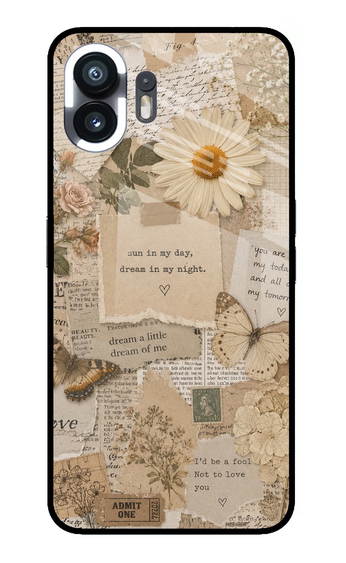 Vintage case Nothing Phone 2 Glass Case - Vintage case Nothing Phone 2 Glass Case Vintage case Nothing Phone 2 Glass Case