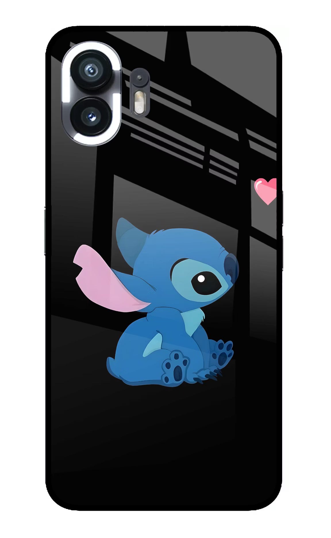 Stitch Crush Nothing Phone 2 Glass Case - Stitch Crush Nothing Phone 2 Glass Case Stitch Crush Nothing Phone 2 Glass Case