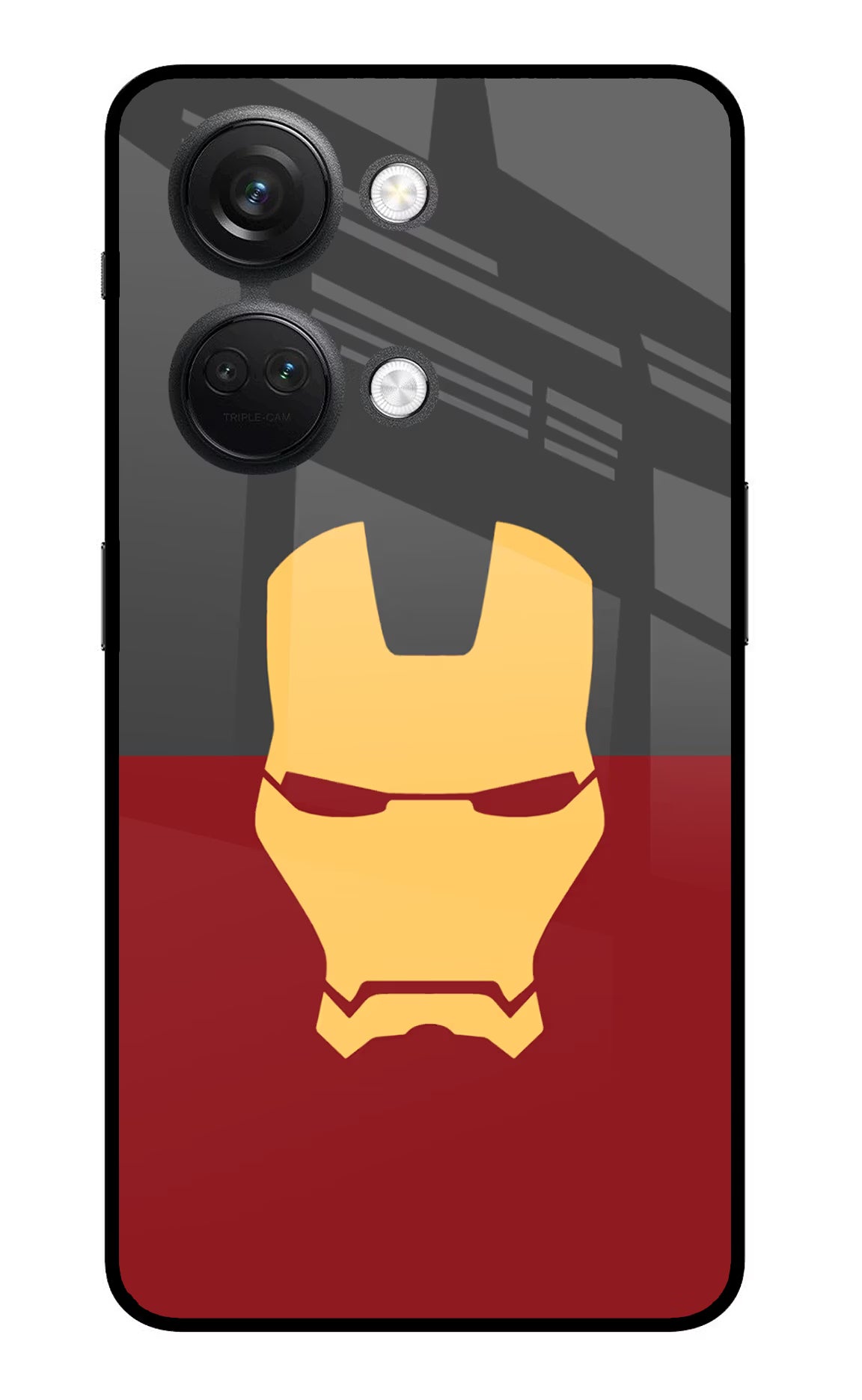 Ironman OnePlus Nord 3 5G Back Cover - Ironman OnePlus Nord 3 5G Glass Case Back Cover by Casekaro Ironman OnePlus Nord 3 5G Glass Case Back Cover by Casekaro