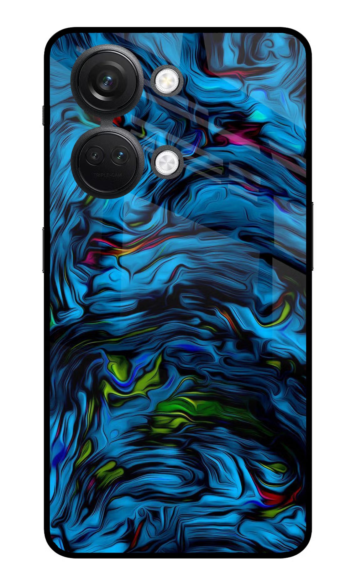 Dark Blue Abstract OnePlus Nord 3 5G Glass Case - Dark Blue Abstract OnePlus Nord 3 5G Glass Case Dark Blue Abstract OnePlus Nord 3 5G Glass Case