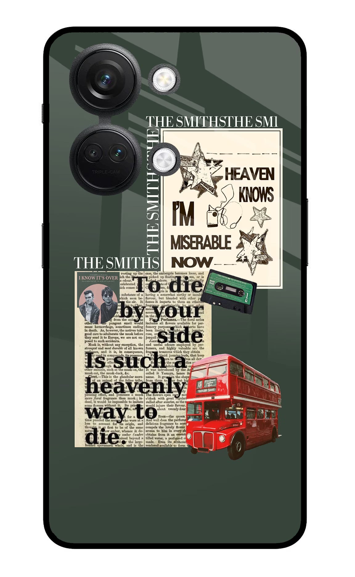 The Smiths OnePlus Nord 3 5G Glass Case - The Smiths OnePlus Nord 3 5G Glass Case The Smiths OnePlus Nord 3 5G Glass Case