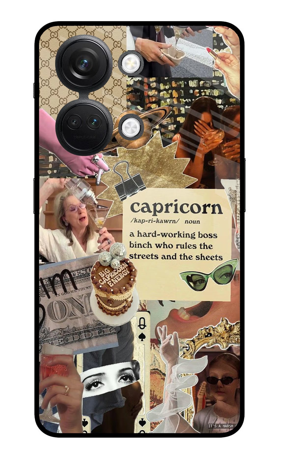 Capricorn Zodiac OnePlus Nord 3 5G Glass Case - Capricorn Zodiac OnePlus Nord 3 5G Glass Case Capricorn Zodiac OnePlus Nord 3 5G Glass Case
