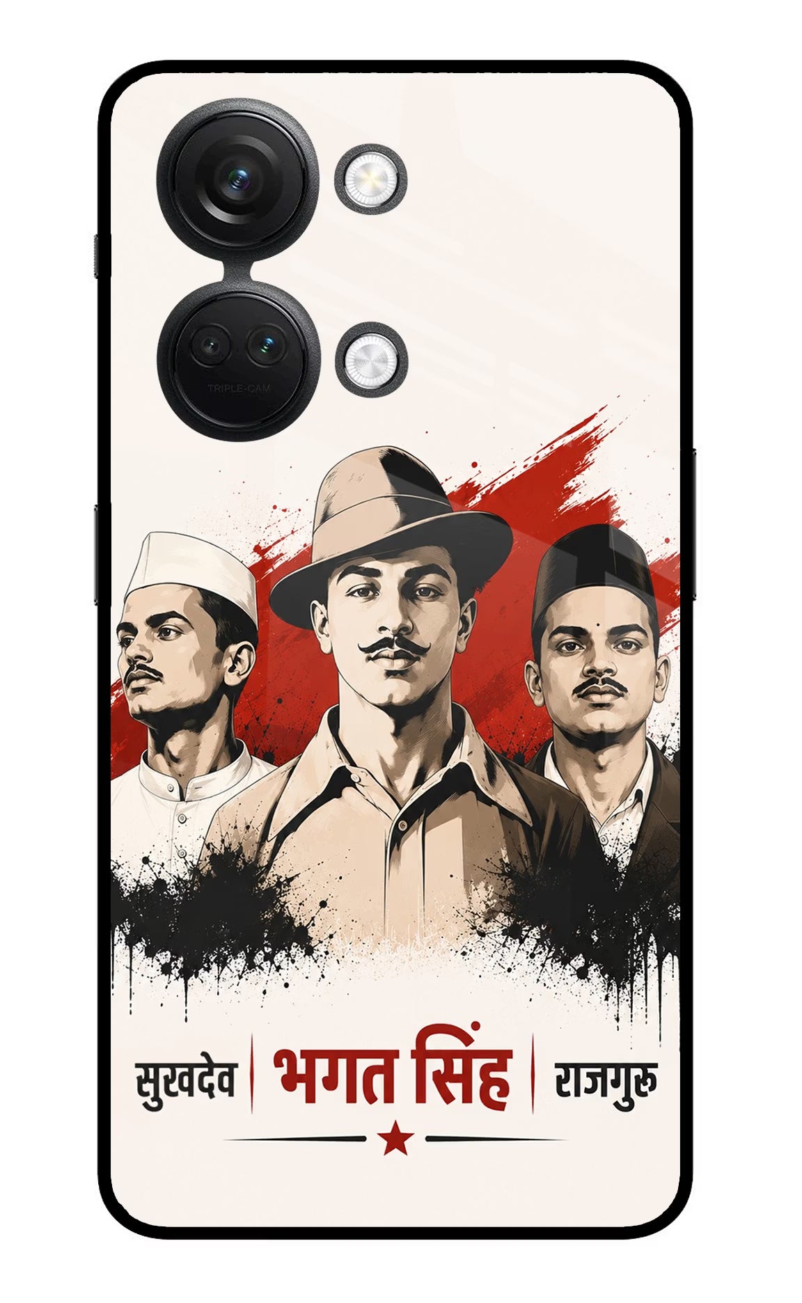 Sardar Patel Iron Will OnePlus Nord 3 5G Glass Case - Sardar Patel Iron Will OnePlus Nord 3 5G Glass Case Sardar Patel Iron Will OnePlus Nord 3 5G Glass Case
