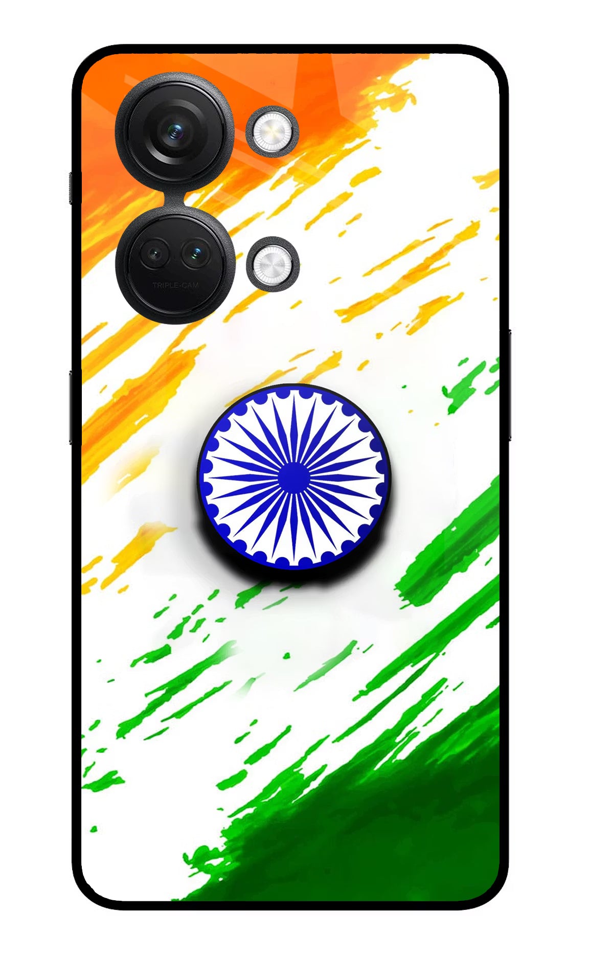 Indian Flag Ashoka Chakra OnePlus Nord 3 5G Pop Case - Indian Flag Ashoka Chakra OnePlus Nord 3 5G Pop Case by Casekaro Indian Flag Ashoka Chakra OnePlus Nord 3 5G Pop Case by Casekaro