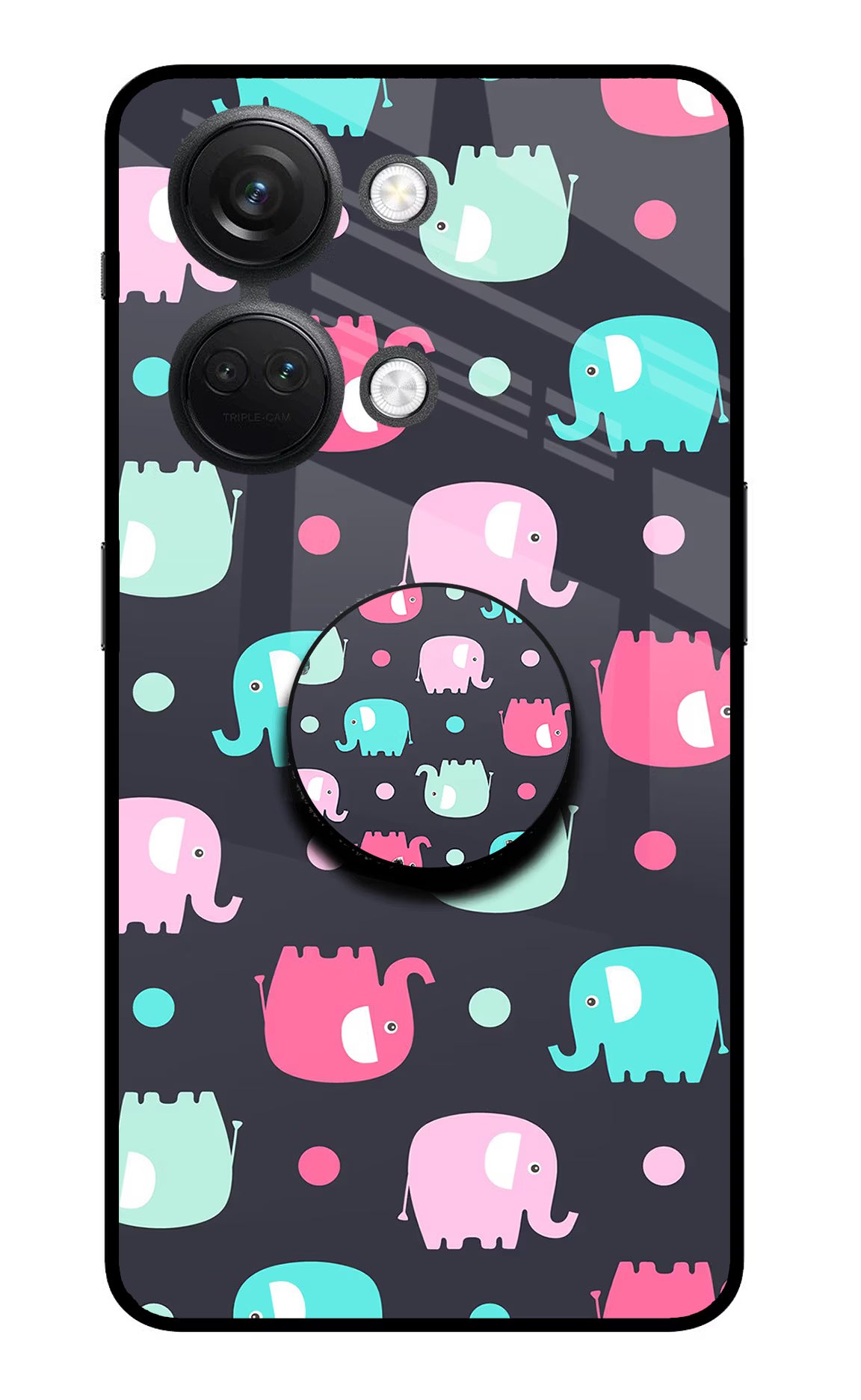 Baby Elephants OnePlus Nord 3 5G Pop Case - Baby Elephants OnePlus Nord 3 5G Pop Case by Casekaro Baby Elephants OnePlus Nord 3 5G Pop Case by Casekaro