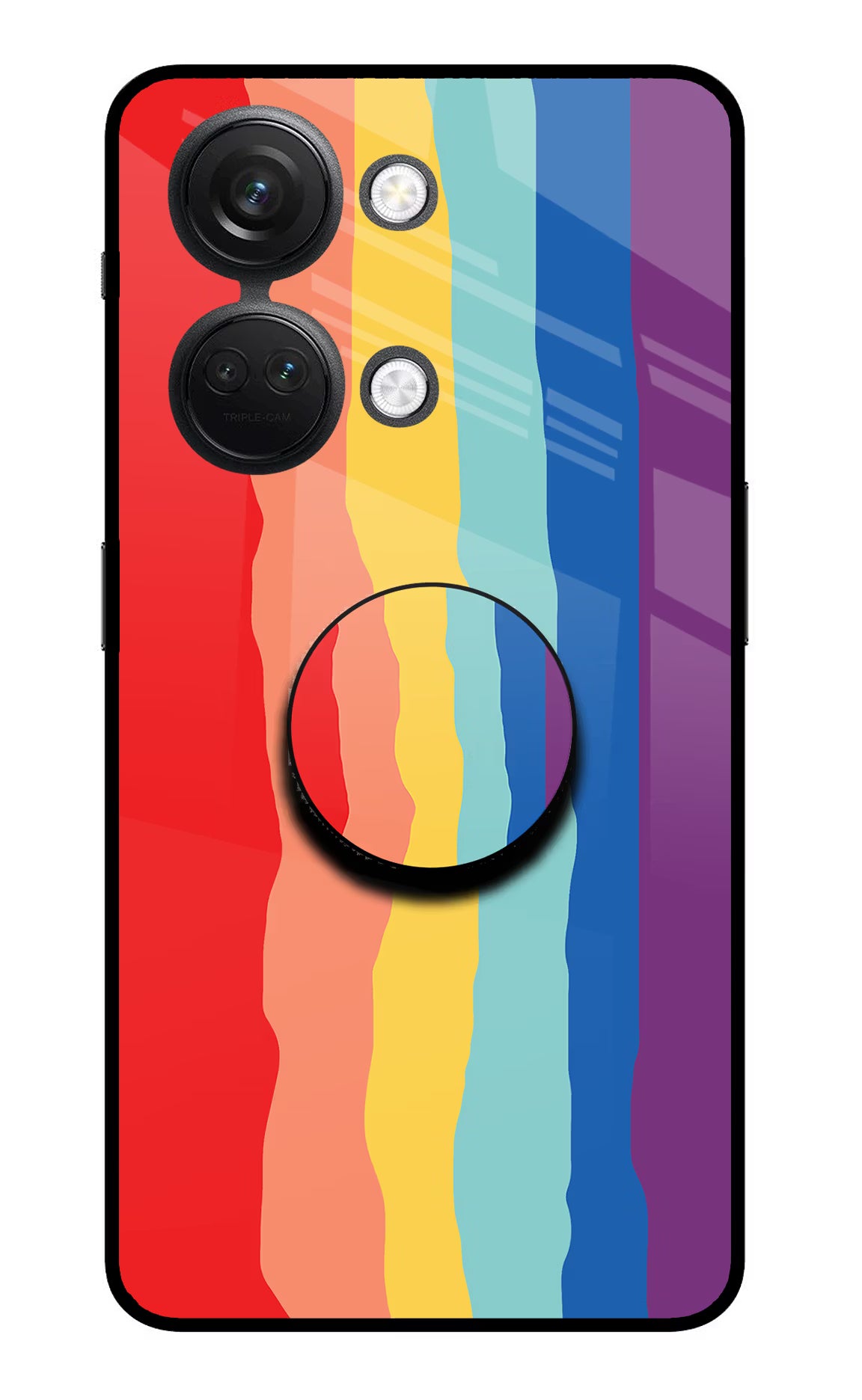 Rainbow OnePlus Nord 3 5G Pop Case - Rainbow OnePlus Nord 3 5G Pop Case by Casekaro Rainbow OnePlus Nord 3 5G Pop Case by Casekaro