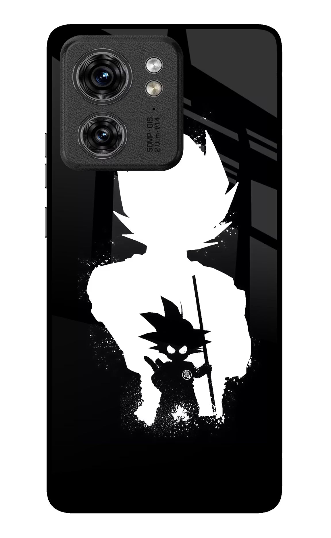 Goku Shadow Moto Edge 40 Glass Case - Goku Shadow Moto Edge 40 Glass Case Goku Shadow Moto Edge 40 Glass Case