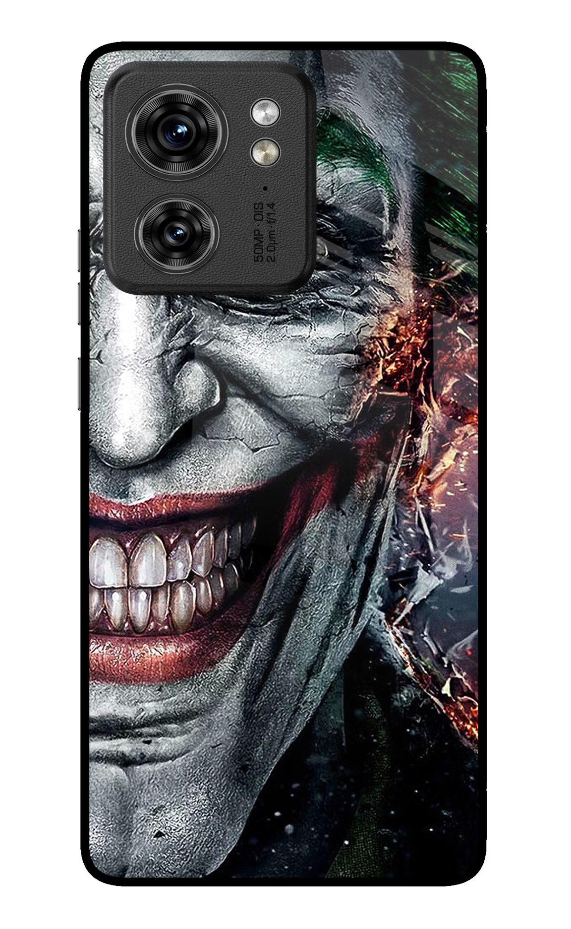 Joker Cam Moto Edge 40 Glass Case - Joker Cam Moto Edge 40 Glass Case Joker Cam Moto Edge 40 Glass Case