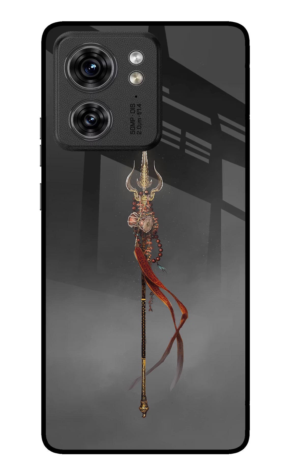 Shiv Trishul Moto Edge 40 Glass Case - Shiv Trishul Moto Edge 40 Glass Case Shiv Trishul Moto Edge 40 Glass Case