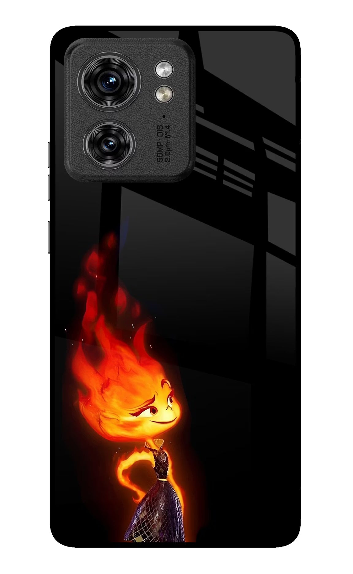 Ember Flame Moto Edge 40 Glass Case - Ember Flame Moto Edge 40 Glass Case Ember Flame Moto Edge 40 Glass Case
