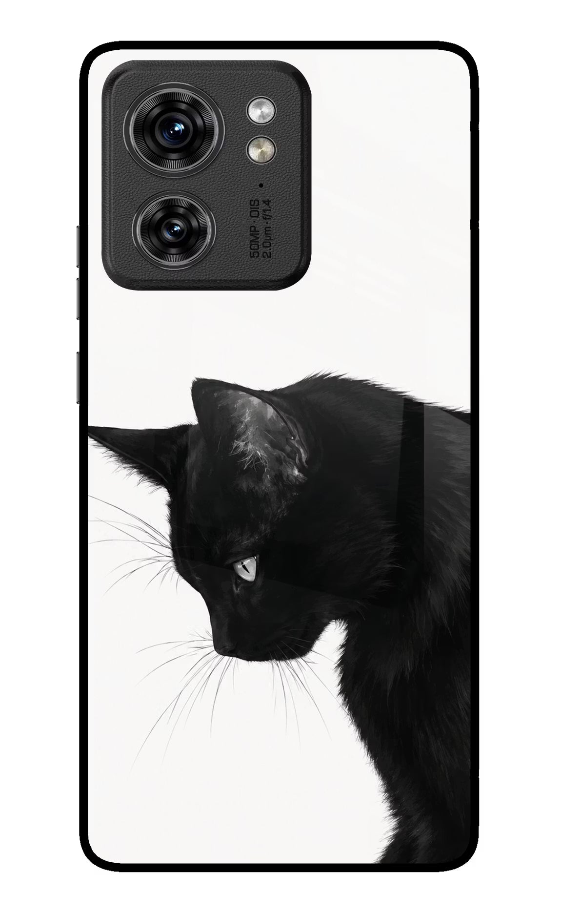 Shadow Gaze Moto Edge 40 Back Cover - Shadow Gaze Moto Edge 40 Glass Case Back Cover by Casekaro Shadow Gaze Moto Edge 40 Glass Case Back Cover by Casekaro