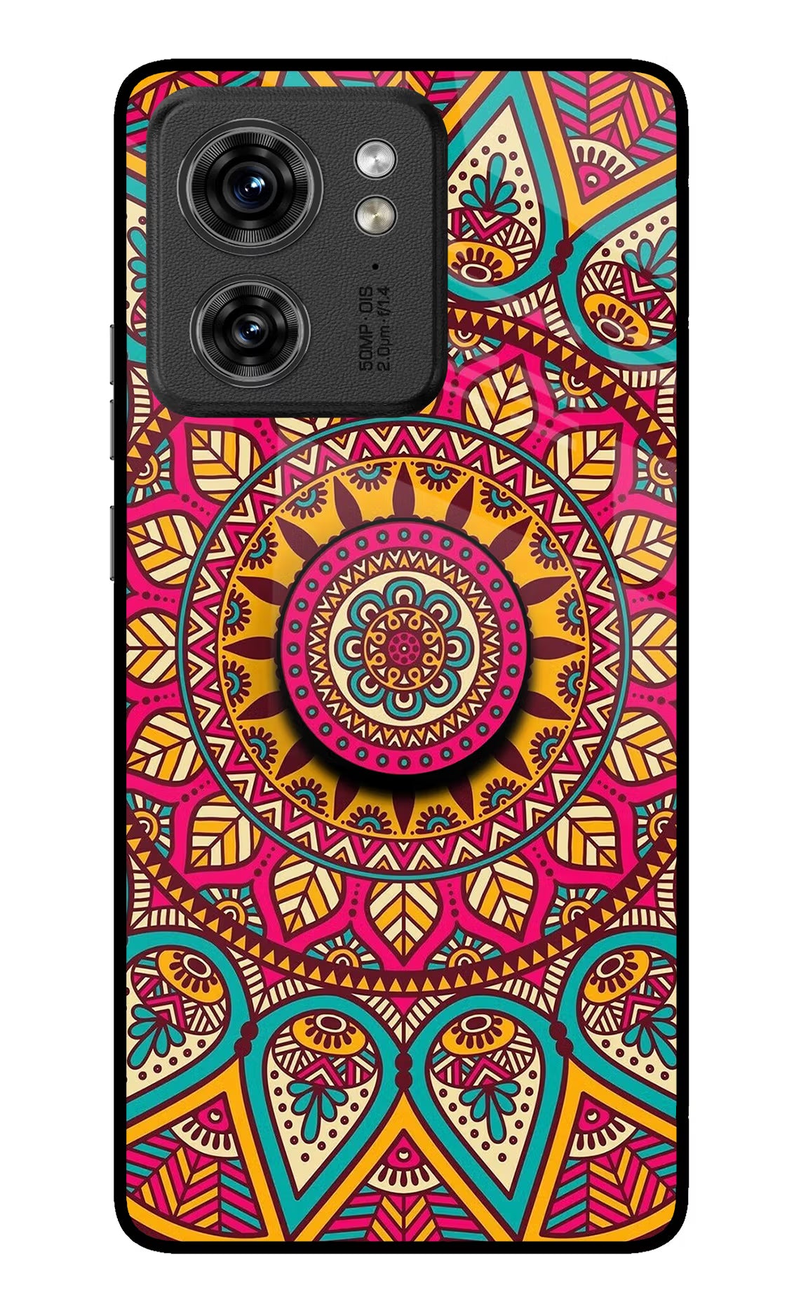 Mandala Moto Edge 40 Pop Case by Casekaro