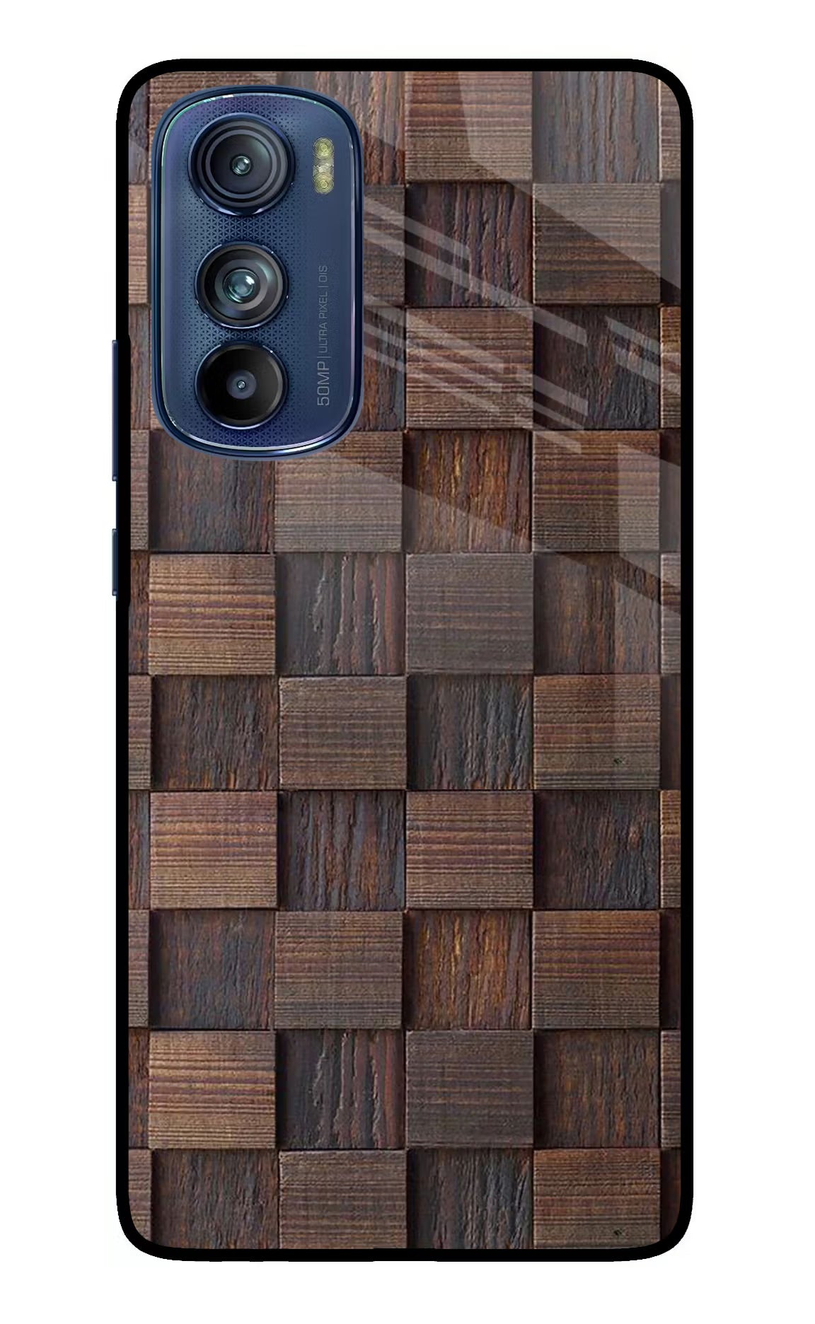 Wooden Cube Design Moto Edge 30 Glass Case - Wooden Cube Design Moto Edge 30 Glass Case Wooden Cube Design Moto Edge 30 Glass Case