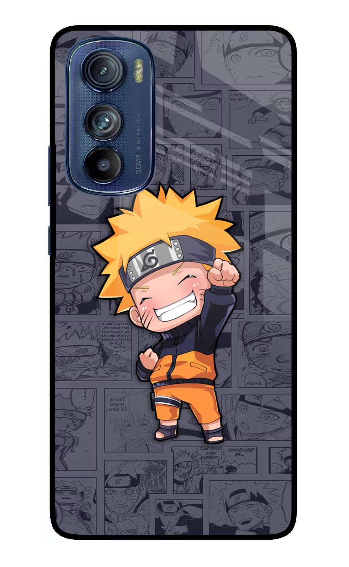 Chota Naruto Moto Edge 30 Glass Case - Chota Naruto Moto Edge 30 Glass Case Chota Naruto Moto Edge 30 Glass Case