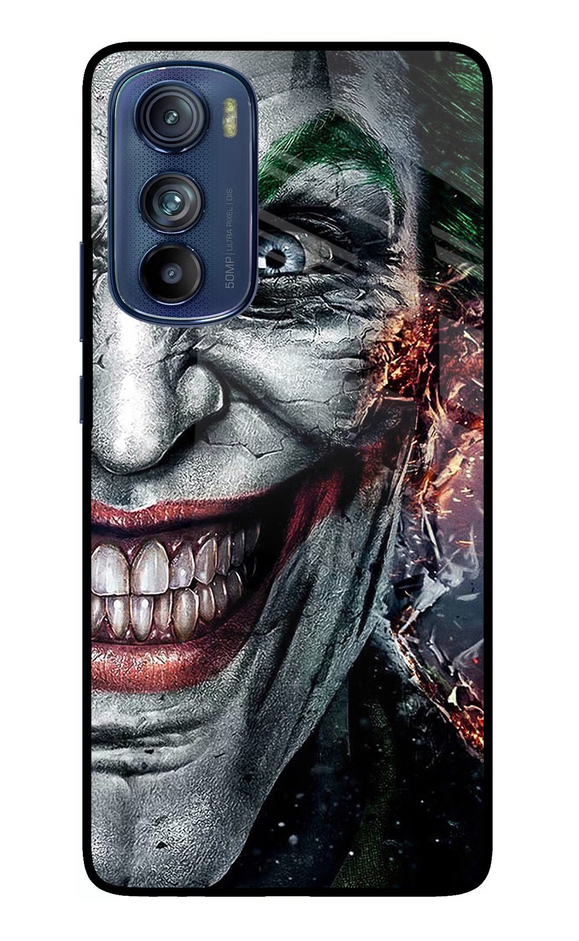 Joker Cam Moto Edge 30 Glass Case - Joker Cam Moto Edge 30 Glass Case Joker Cam Moto Edge 30 Glass Case