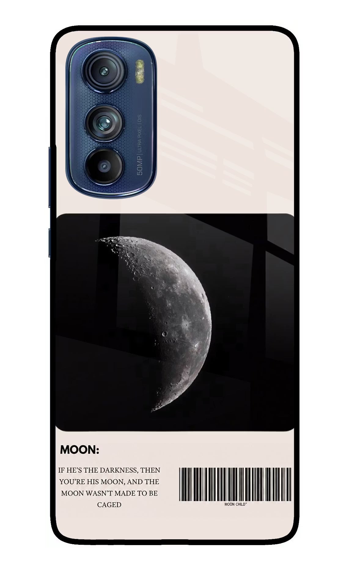 Moon Phase Moto Edge 30 Glass Case - Moon Phase Moto Edge 30 Glass Case Moon Phase Moto Edge 30 Glass Case