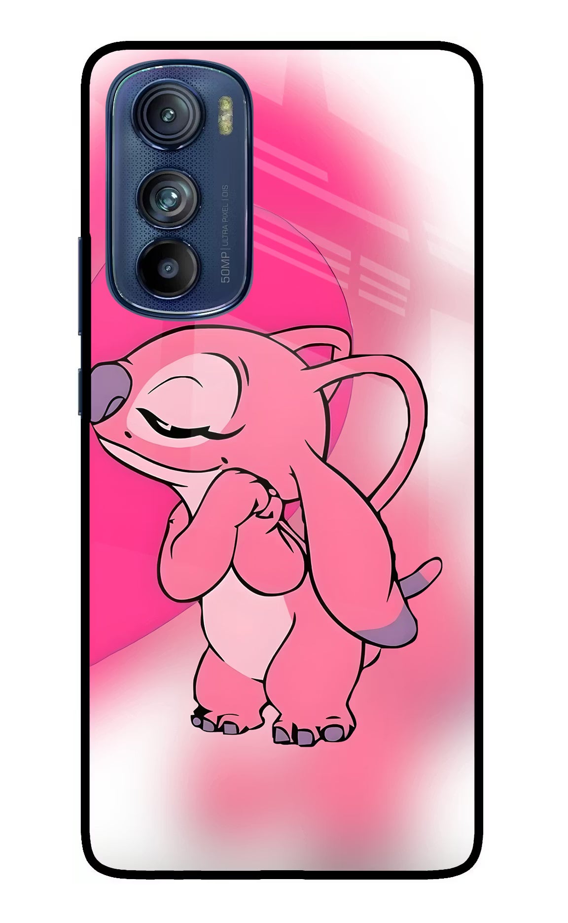 Angel Hug Moto Edge 30 Glass Case - Angel Hug Moto Edge 30 Glass Case Angel Hug Moto Edge 30 Glass Case
