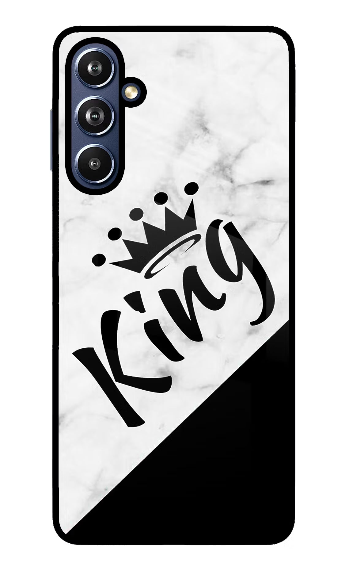 King Samsung F54 5G Glass Case - King Samsung F54 5G Glass Case King Samsung F54 5G Glass Case