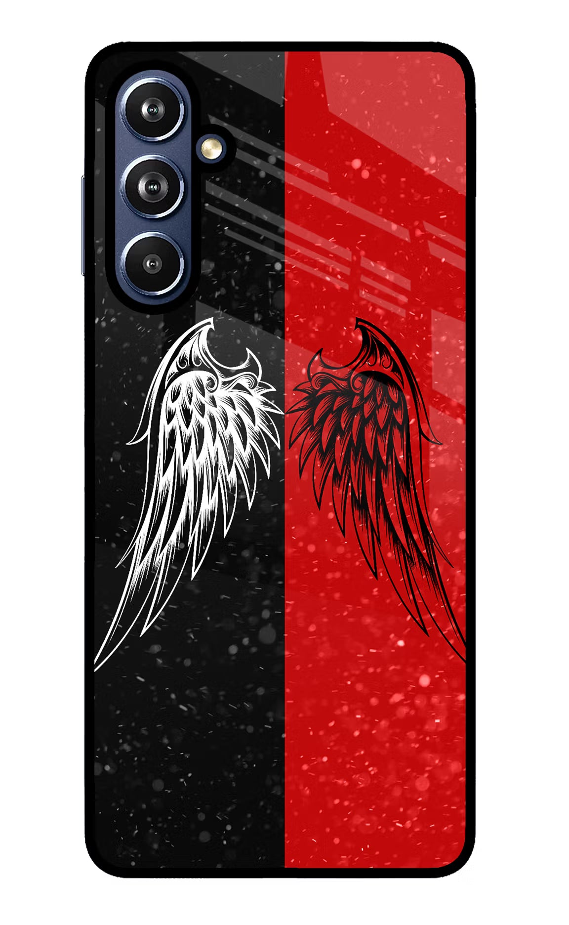 Wings Samsung F54 5G Glass Case - Wings Samsung F54 5G Glass Case Wings Samsung F54 5G Glass Case