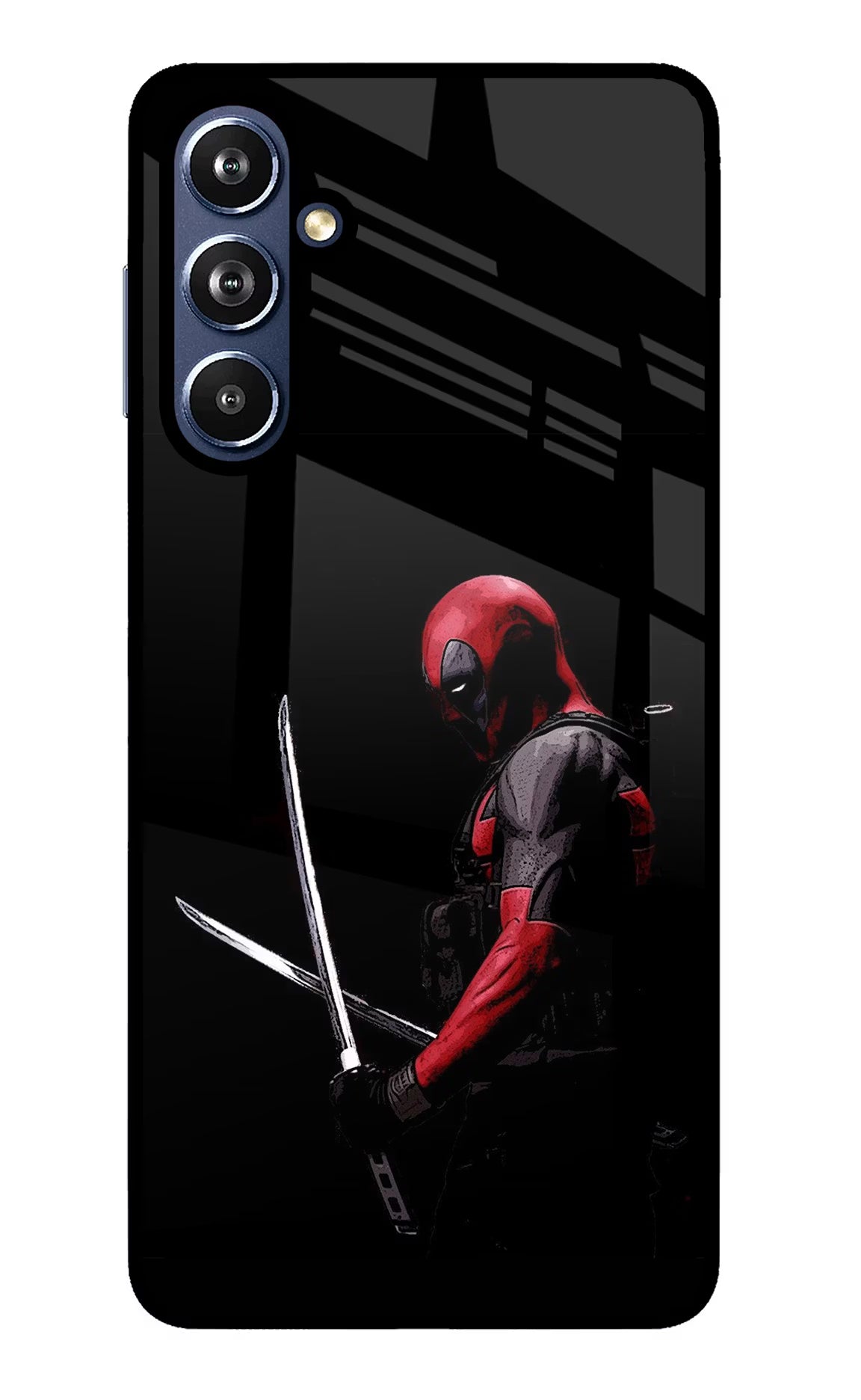 Deadpool Samsung F54 5G Glass Case - Deadpool Samsung F54 5G Glass Case Deadpool Samsung F54 5G Glass Case
