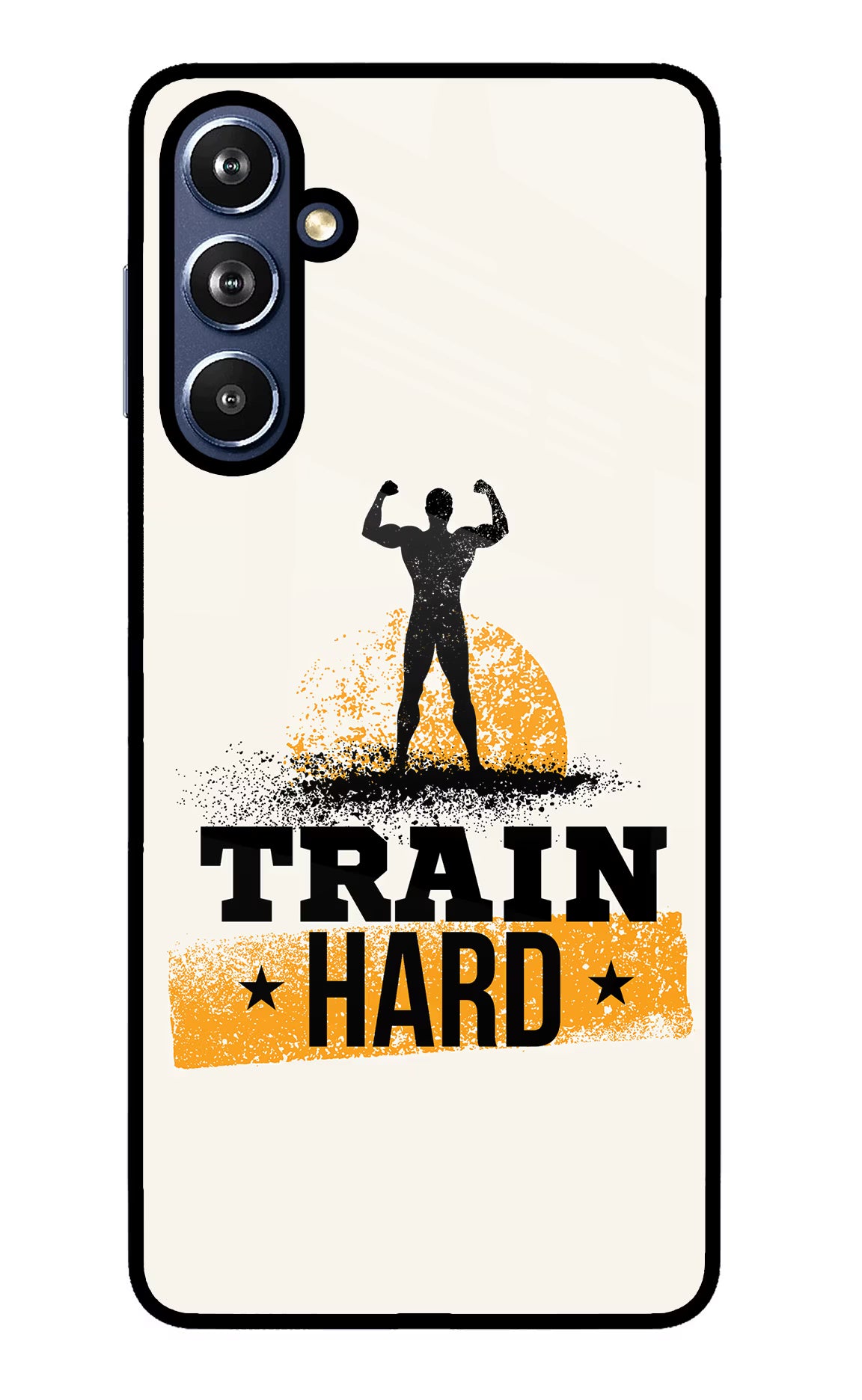 Train Hard Samsung F54 5G Glass Case - Train Hard Samsung F54 5G Glass Case Train Hard Samsung F54 5G Glass Case