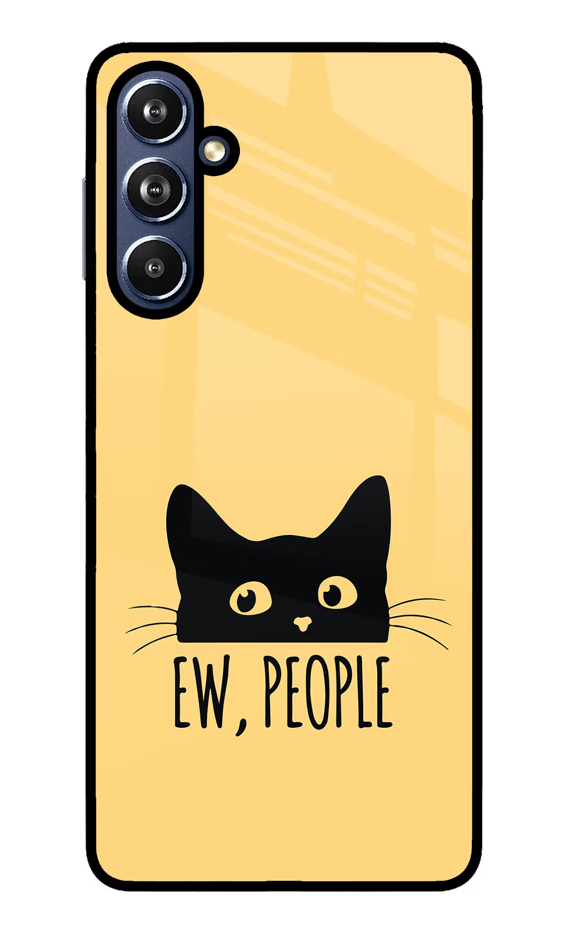 Ew People Catitude Samsung F54 5G Glass Case - Ew People Catitude Samsung F54 5G Glass Case Ew People Catitude Samsung F54 5G Glass Case