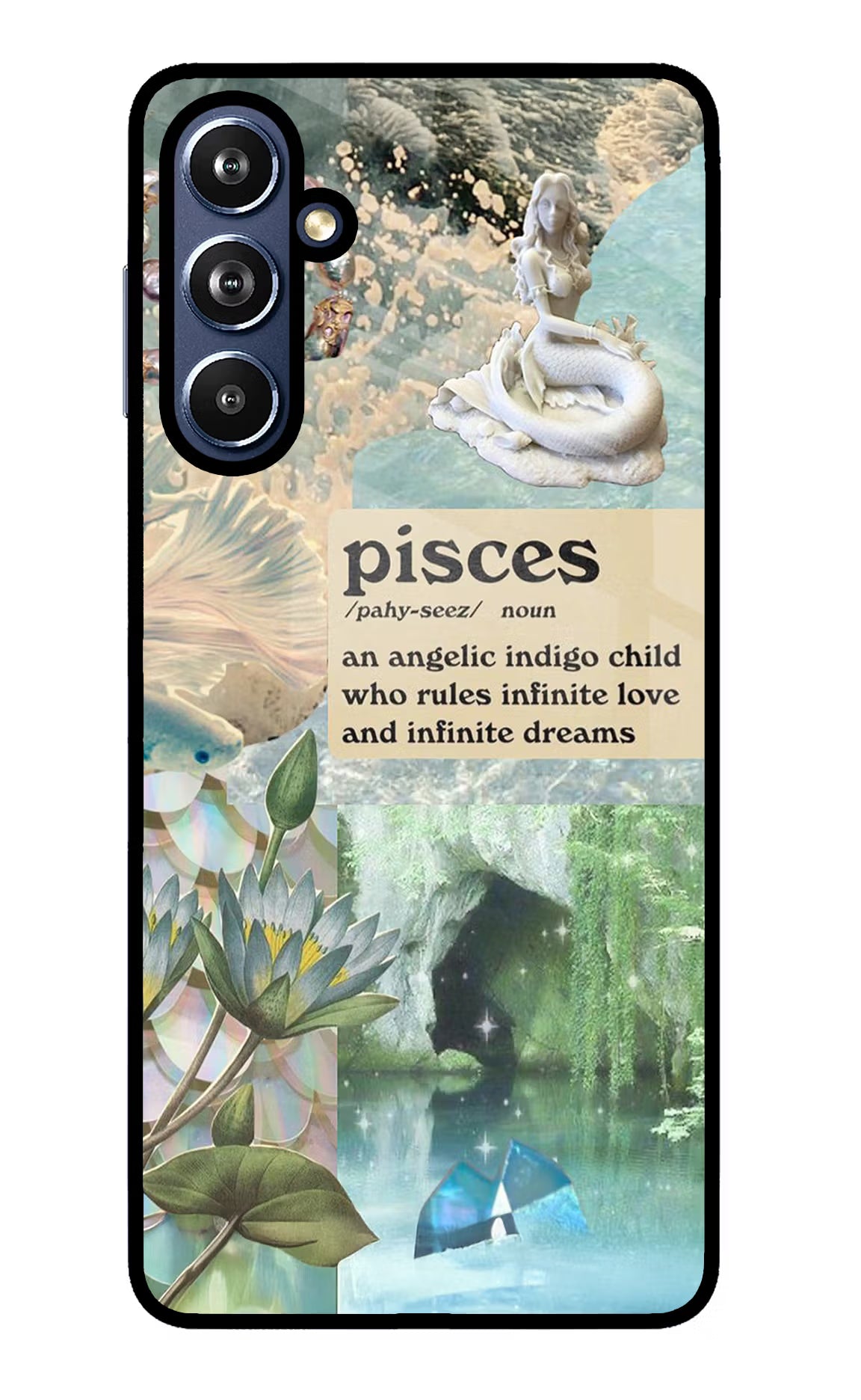 Pisces Zodiac Samsung F54 5G Glass Case - Pisces Zodiac Samsung F54 5G Glass Case Pisces Zodiac Samsung F54 5G Glass Case