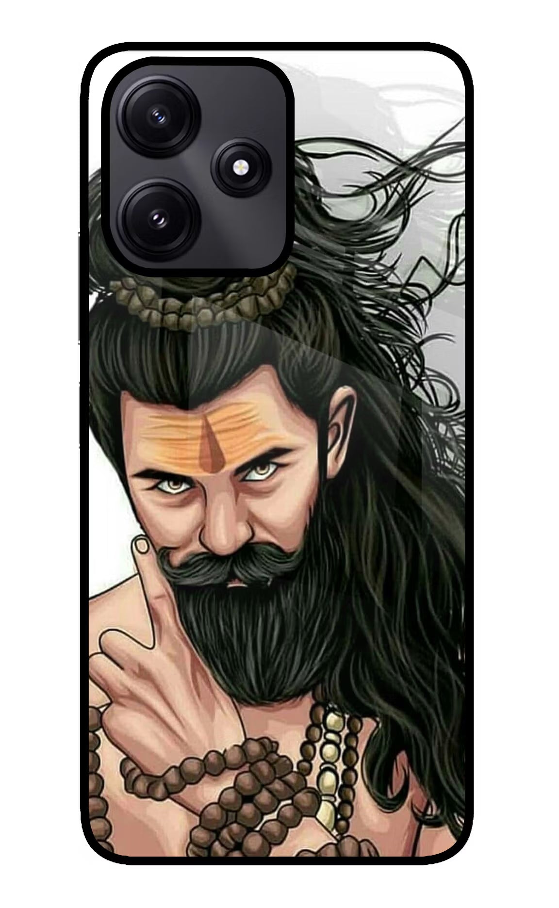 Mahadev Poco M6 Pro 5G Glass Case - Mahadev Poco M6 Pro 5G Glass Case Mahadev Poco M6 Pro 5G Glass Case